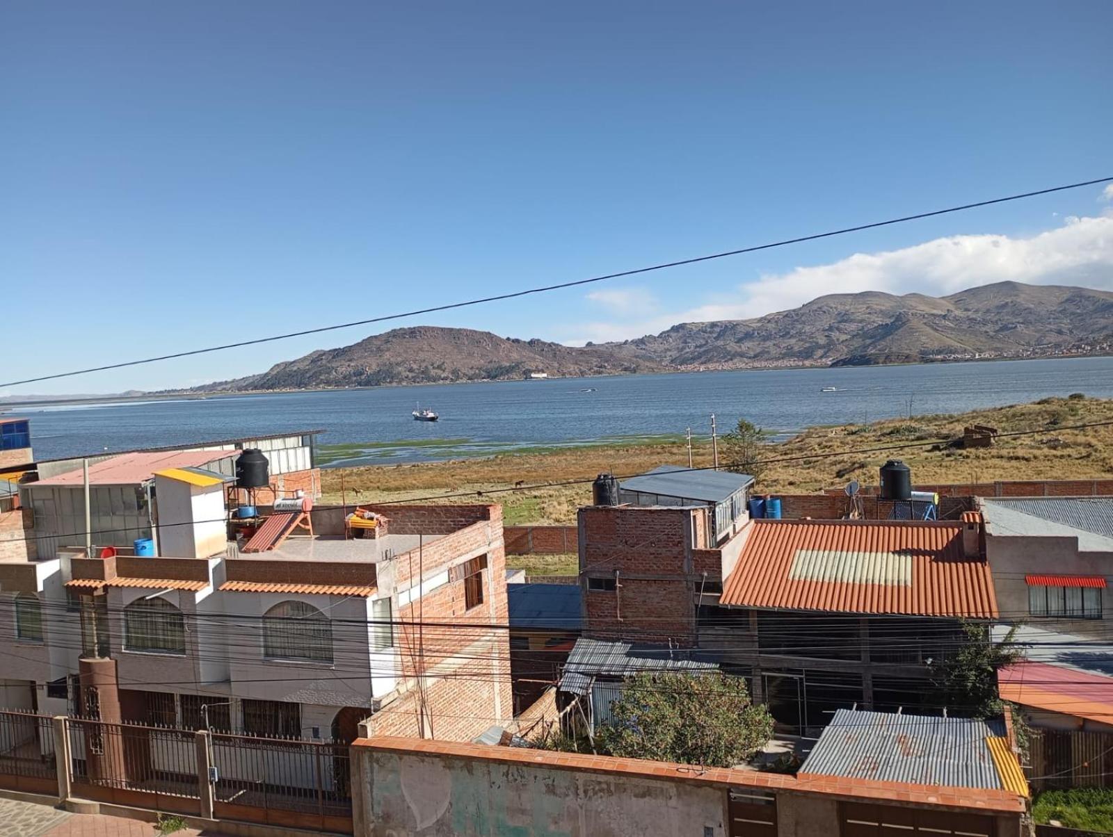Hostal Vista Al Lago Titicaca Puno Luaran gambar